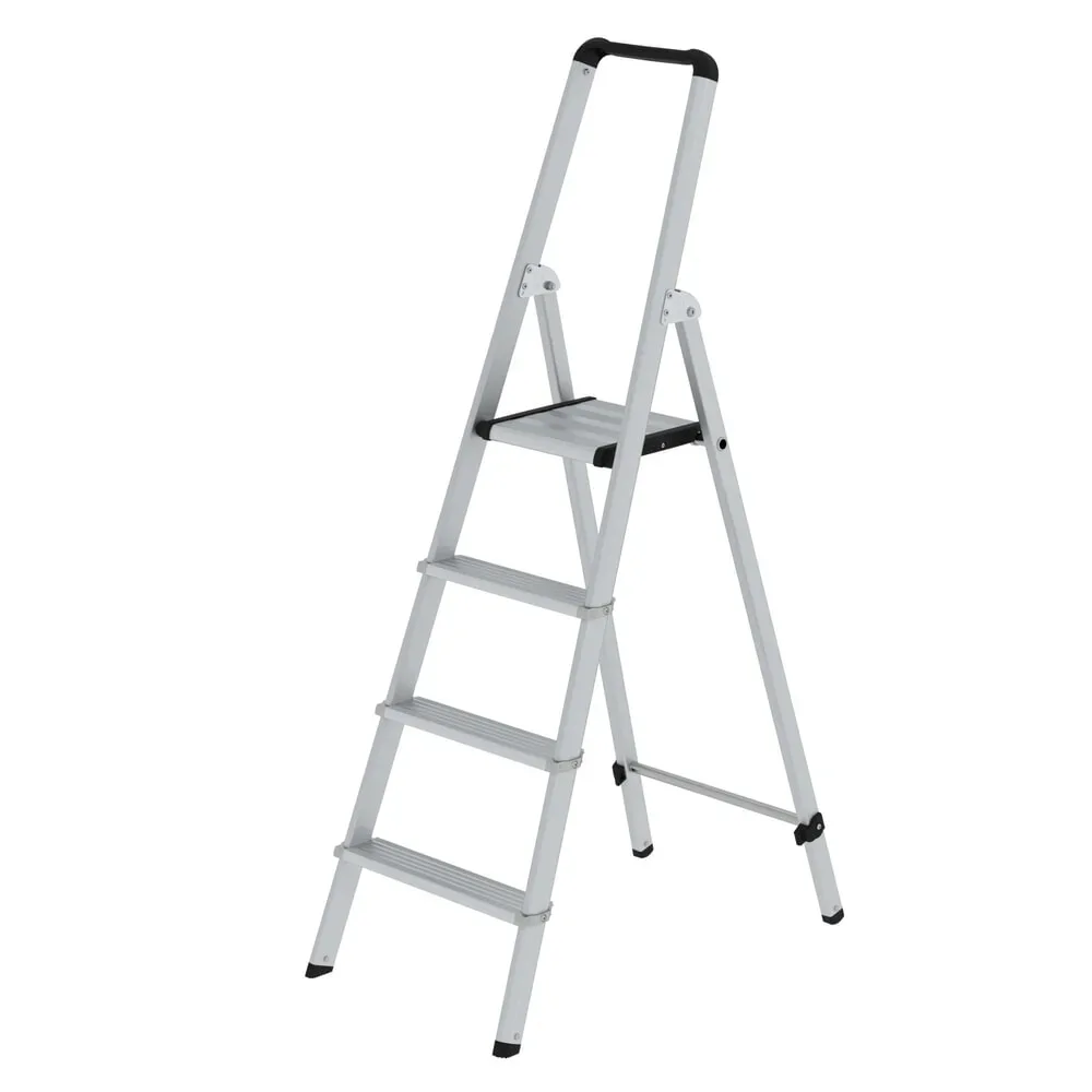 MUNK Günzburger Steigtechnik 11254 Aluminium Stufen-Stehleiter Arbeitshöhe (max.): 3 m 5.9 kg