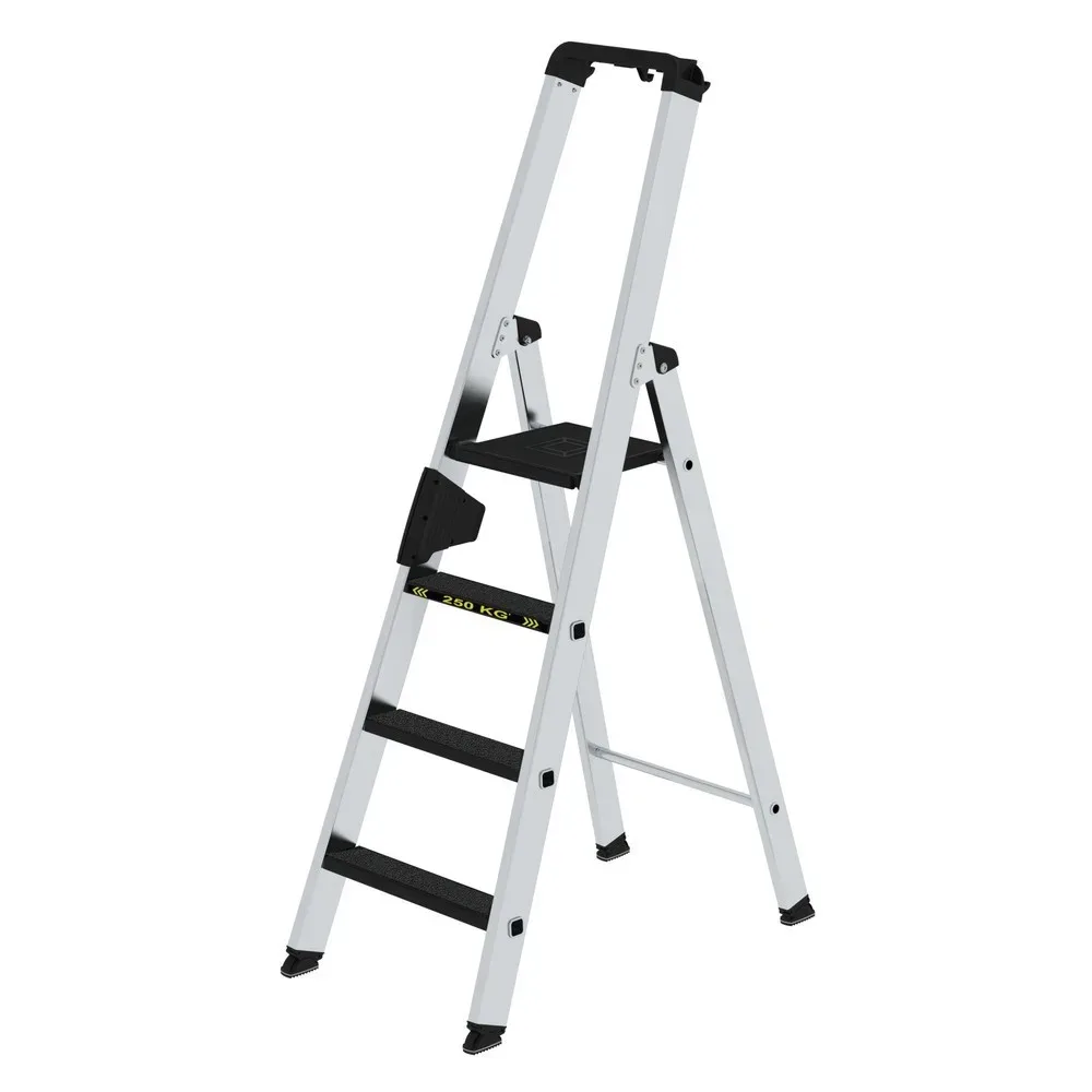 MUNK Günzburger Steigtechnik 42704 Aluminium Stufen-Stehleiter Arbeitshöhe (max.): 3 m 7.3 kg