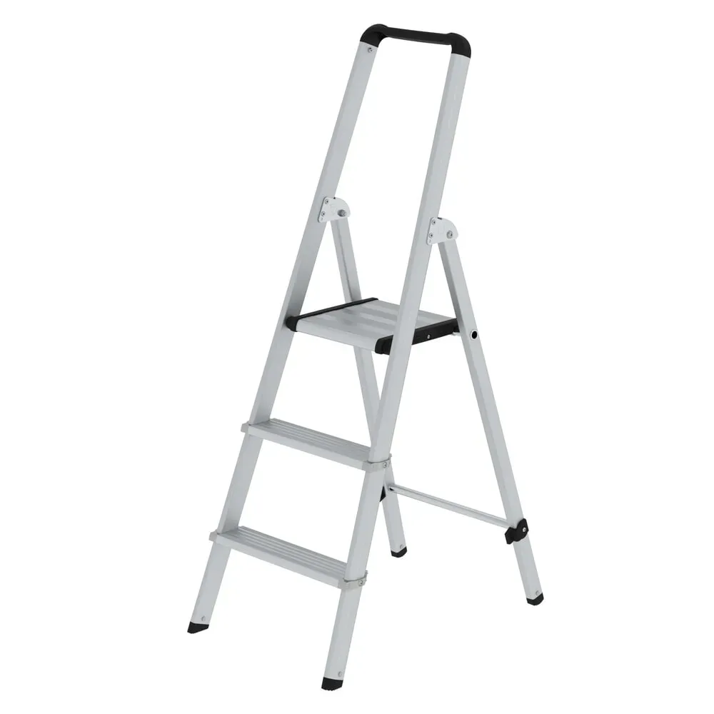 MUNK Günzburger Steigtechnik 11253 Aluminium Stufen-Stehleiter Arbeitshöhe (max.): 2.75 m 4.8 kg
