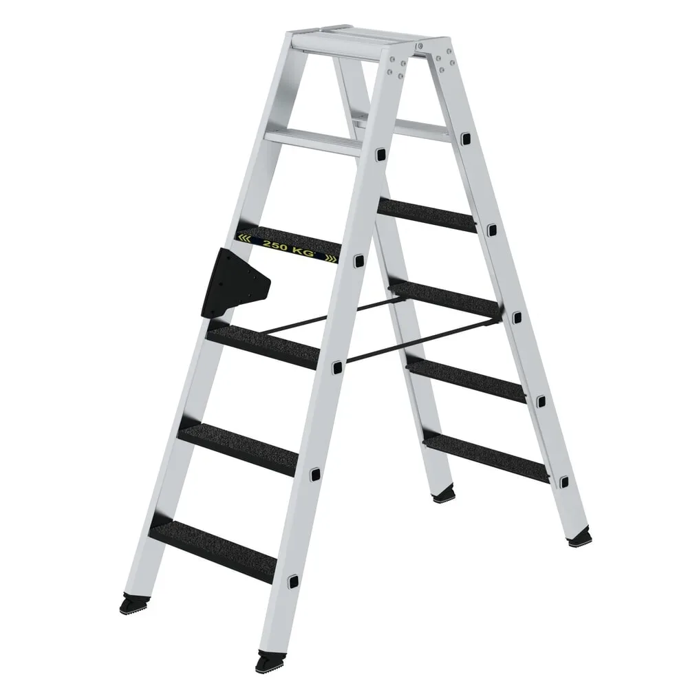MUNK Günzburger Steigtechnik 43806 Aluminium Stufen-Stehleiter Arbeitshöhe (max.): 3 m 11.7 kg