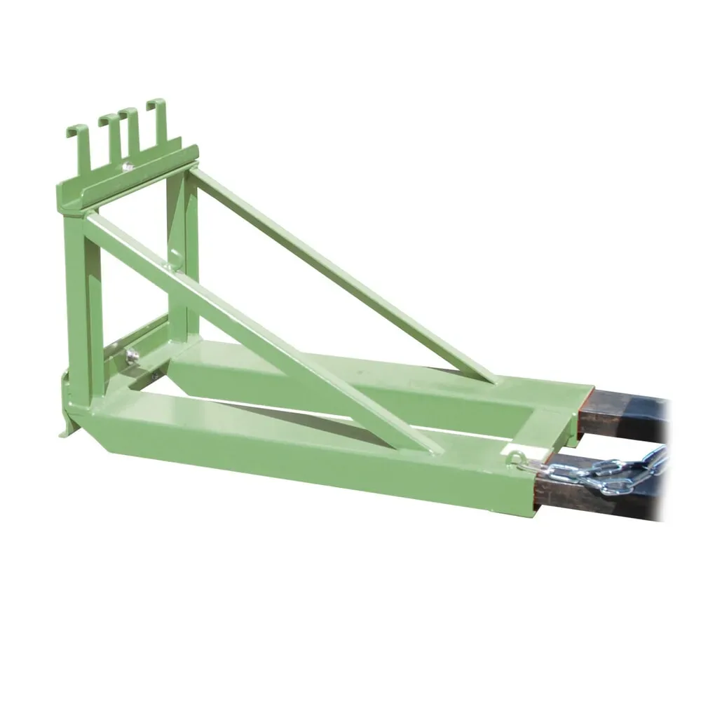 Bauer Mülltonnen-Heber MH-I, mit Gummianschlag, für 1x 80- bis 360-L-MGB, L 1030 x B 585 H 680 mm, lackiert, resedagrün RAL 6011