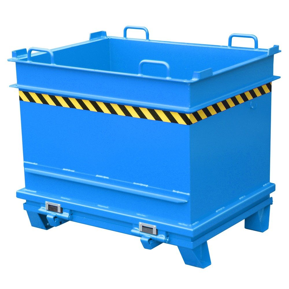 Bauer® Baustoffcontainer BC 1000, lackiert, Lichtblau