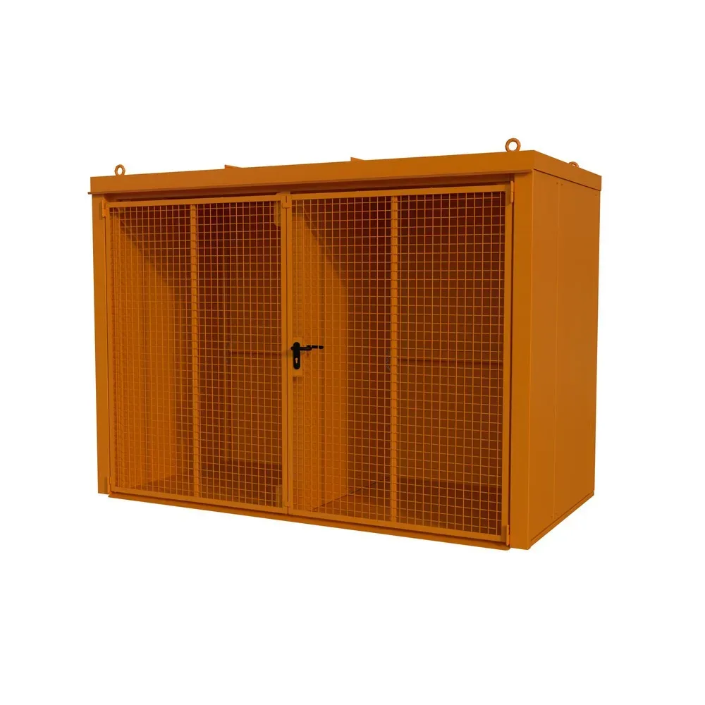 Bauer® Gasflaschen-Container GFC-B/W M4, lackiert, Gelborange