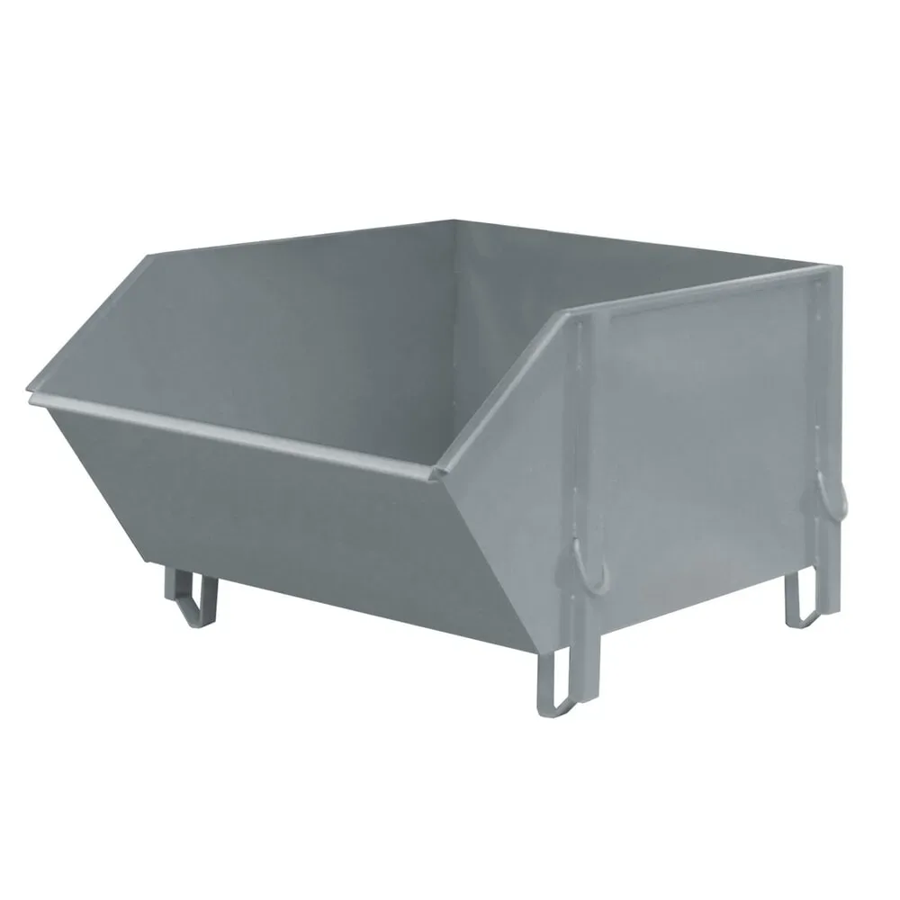 Bauer® Baustoffbehälter BBG 100, lackiert, Mausgrau