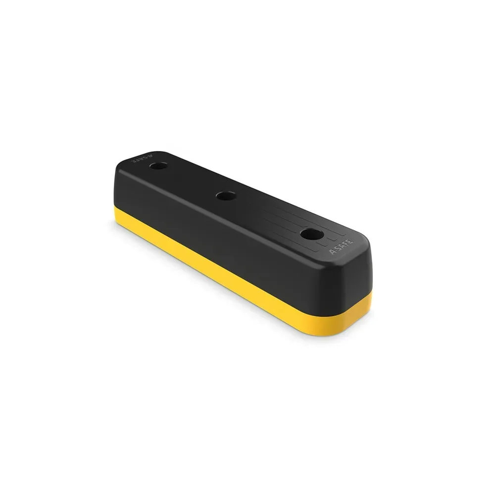 Rammschutz-Barriere Monoplex StepGuard, Polyurethan, schwarz/gelb, LxBxH 600 x 245 x 185 mm A-SAFE