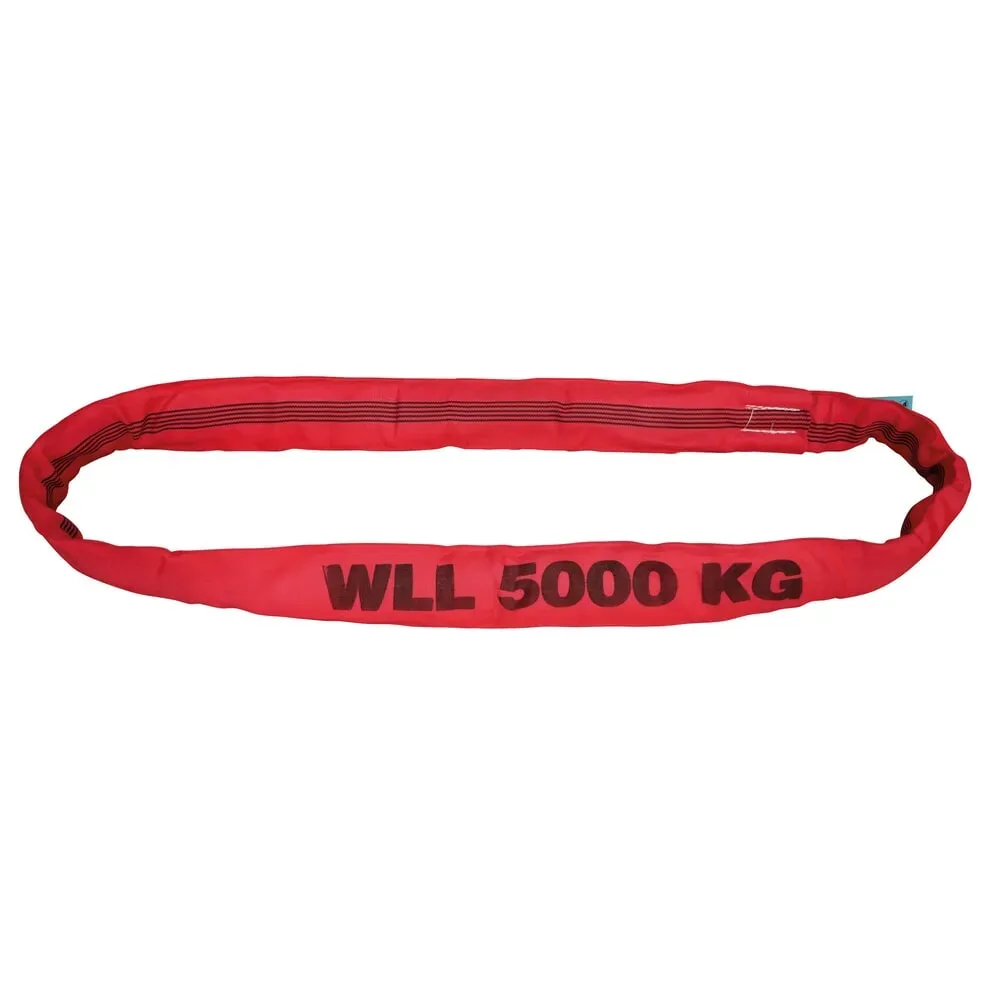 Dolezych DoForce Polyester-Rundschlinge mit Einfachmantel, TK 5.000 kg, Nutzlänge: 2 m