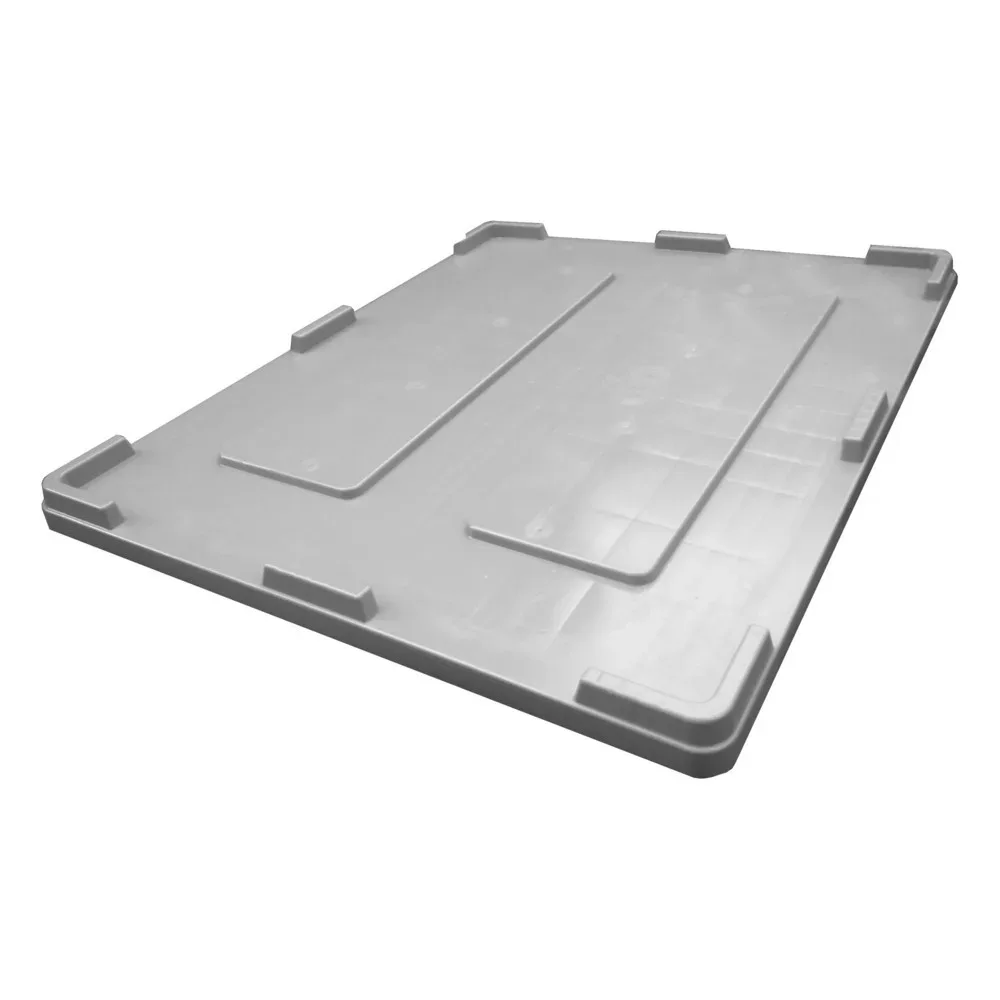 Deckel für Palettenbox, 1200x1000 mm, grau, zum Auflegen