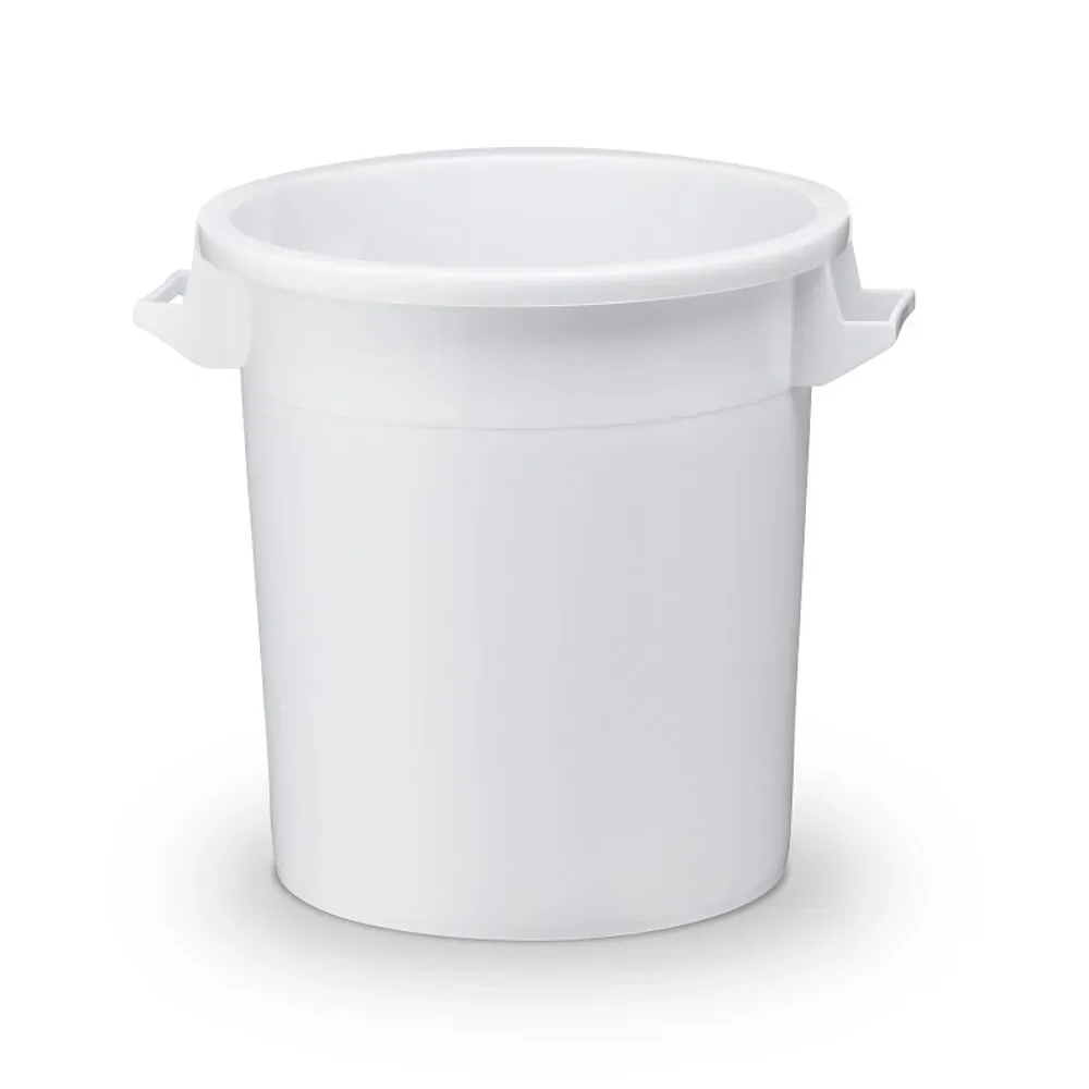 Kunststofftonne, weiss, 50 Liter