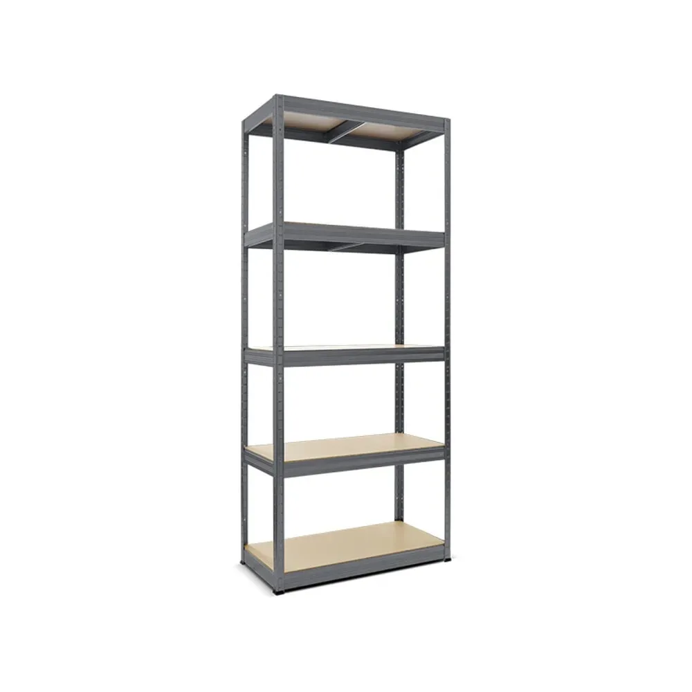 HEMMDAL Fachbodenregal Typ XS graphitgrau, Fachlast 150 kg, HxBxT 1.800 x 750 x 350 mm