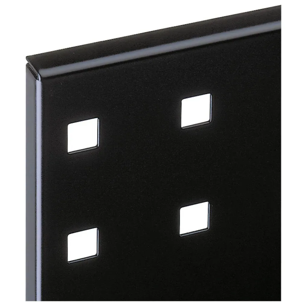 Kappes RasterPlan Lochplatte, HxB 450 x 500 mm, tiefschwarz