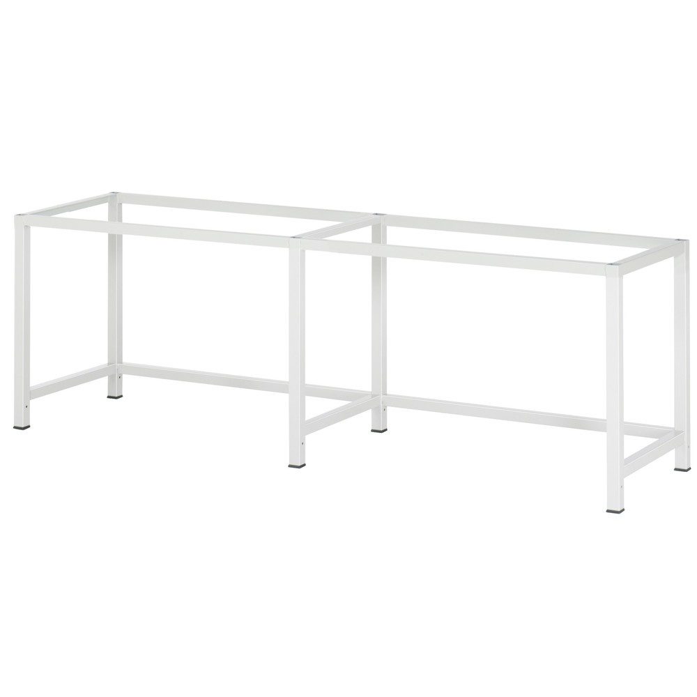 RAU Werkbankgestell Serie 8000, HxBxT 800 x 2.445 x 650 mm