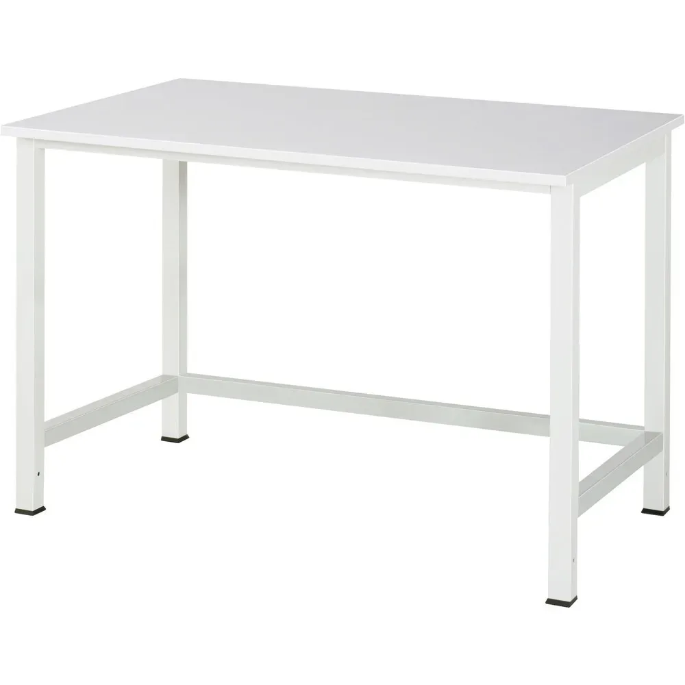 RAU Werktisch 900, HxBxT 825 x 1.250 x 800 mm, Arbeitplatte Melamin-Belag