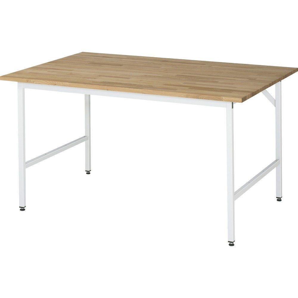 RAU Arbeitstisch, Buche-Platte, 1500 x 1000 x 800-850 mm