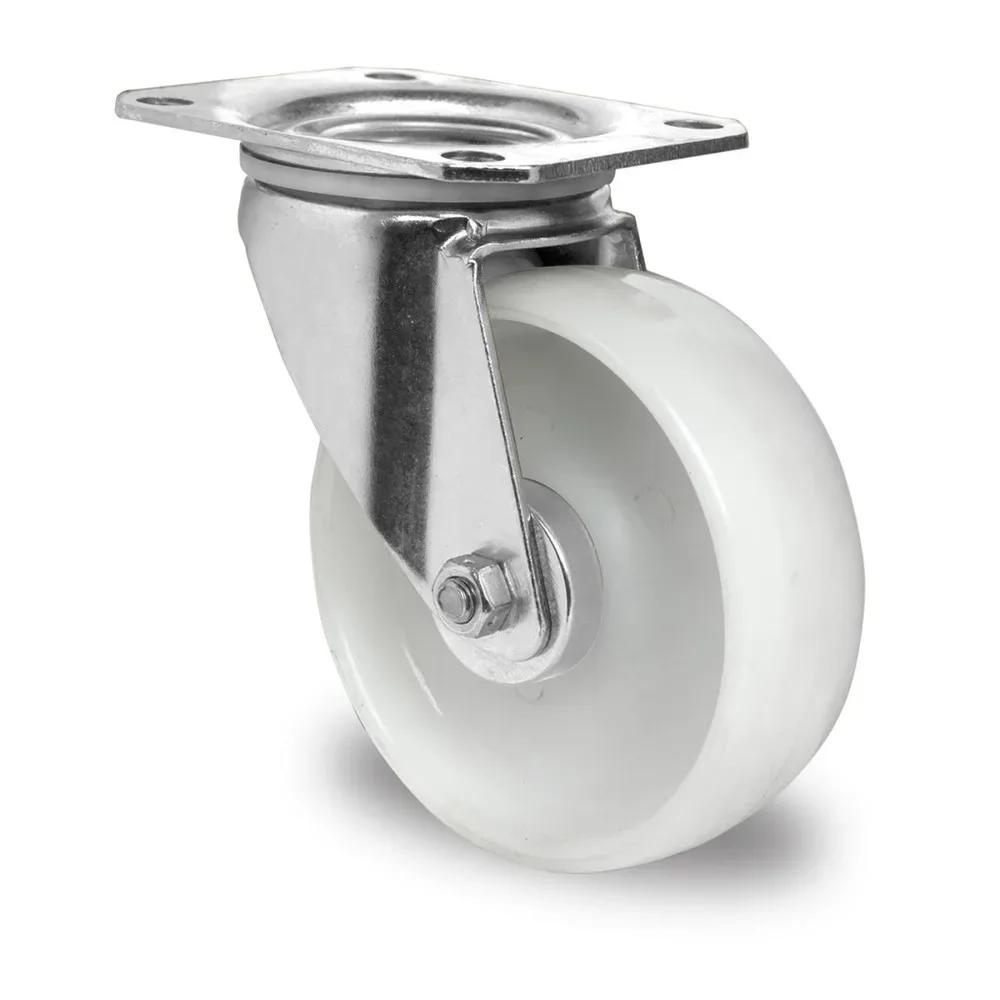 Lenkrolle PP Basic, spurlos, Ø x Breite 80 x 34 mm, TK 80 kg