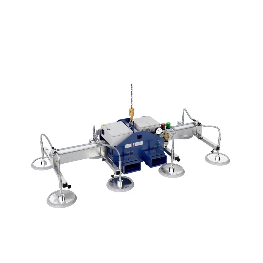 Vakuumheber AERO-SELECT, Tragfähigkeit 2000 kg, Scheiben-Ø 350 mm, 8 Scheiben AEROLift