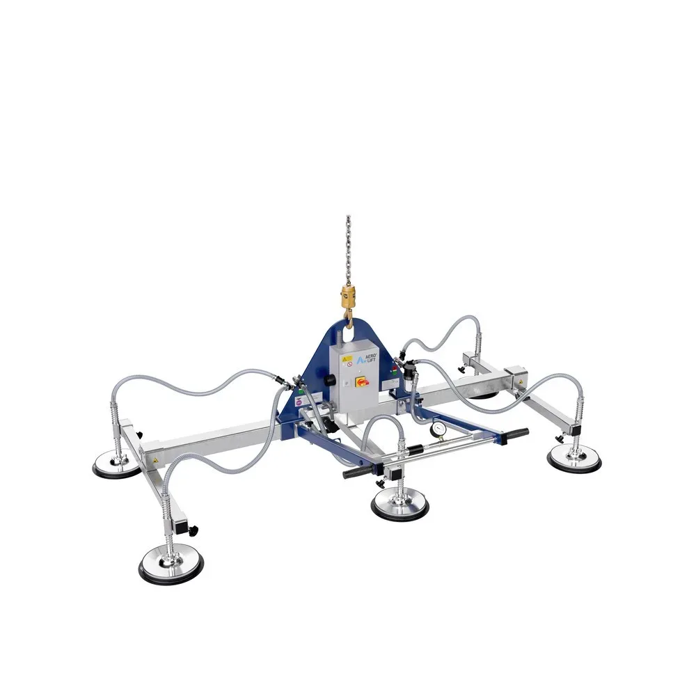 Vakuumheber AERO-BASIC, Tragfähigkeit 1500 kg, Scheiben-Ø 270 mm, 10 Scheiben AEROLift