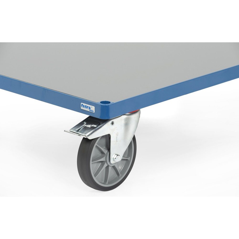 Aufpreis für fetra® Ladefläche mit Hart-PVC-Platte Nutzbreite 700 mm Nutzlänge 1.000 mm