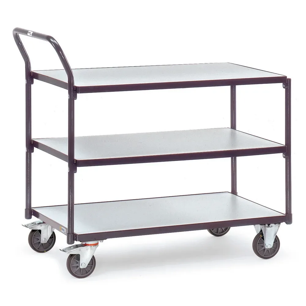 Fetra Hauptartikel 1850 ESD Tischwagen Stahl Traglast (max.): 250 kg Schiefergrau (RAL 7015)