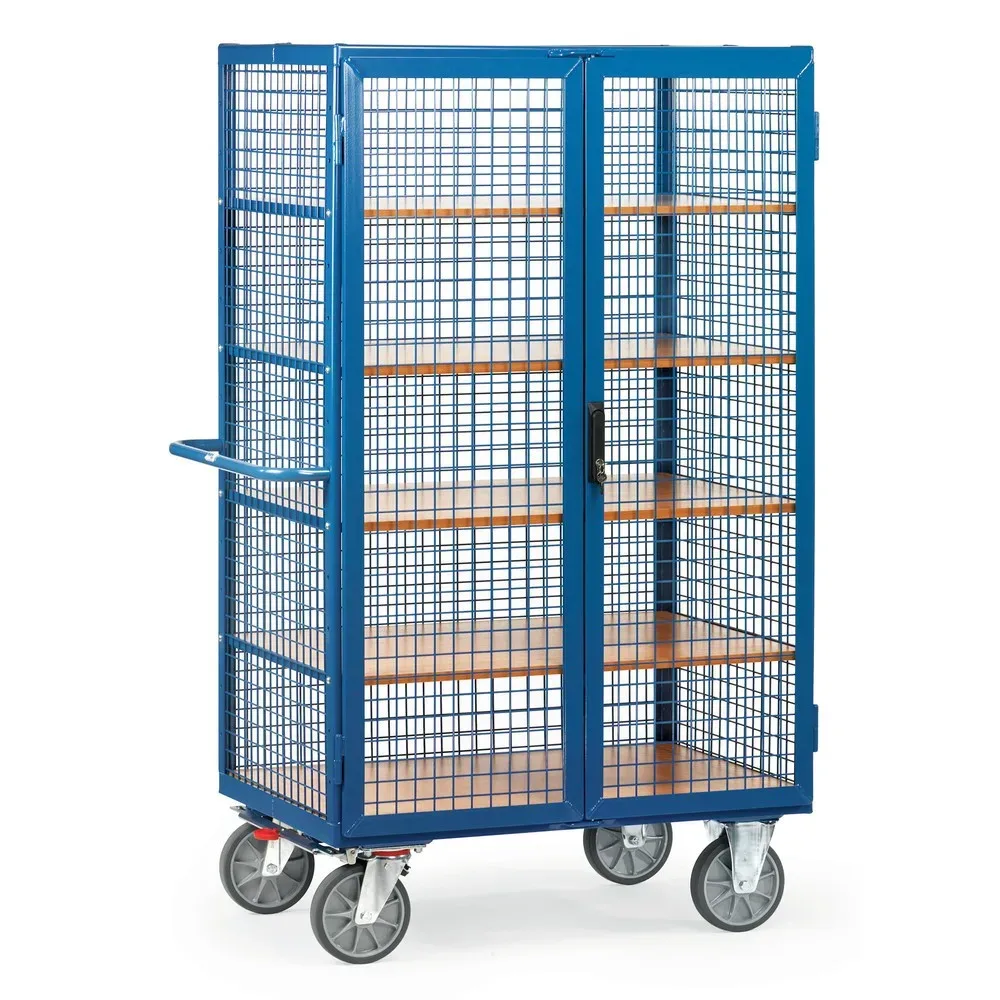 Fetra Hauptartikel 5392 Schrankwagen Stahl pulverbeschichtet Traglast (max.): 750 kg Brillantblau (RAL 5007)