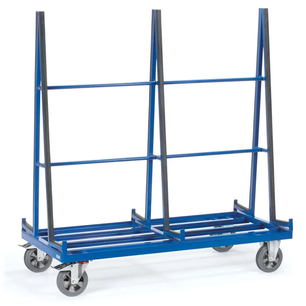 Fetra Hauptartikel 4476 Plattenwagen Feststeller Stahl pulverbeschichtet Traglast (max.): 1200 kg