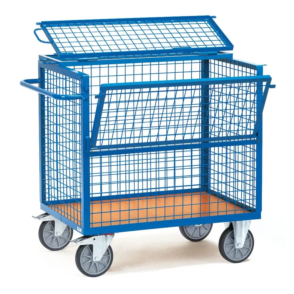 Fetra Hauptartikel 2762 Kastenwagen Stahl pulverbeschichtet Traglast (max.): 500 kg