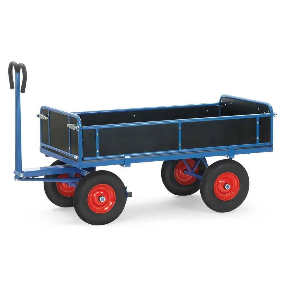 Fetra Hauptartikel 6454V Handpritschenwagen Stahl pulverbeschichtet Traglast (max.): 1000 kg Bereifung=Vollgummi