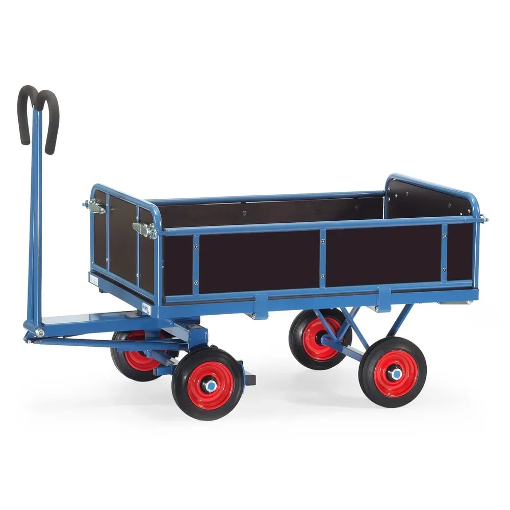 Fetra Hauptartikel 6453V Handpritschenwagen Stahl pulverbeschichtet Traglast (max.): 700 kg Bereifung=Vollgummi