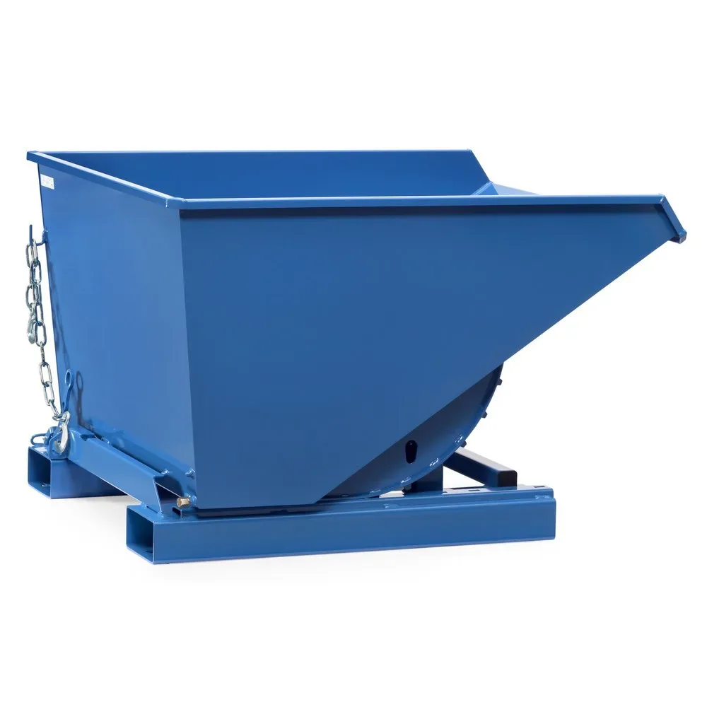 fetra® Selbstkipper, Behälter Volumen 1.200 l, Tragkraft 2.500 kg