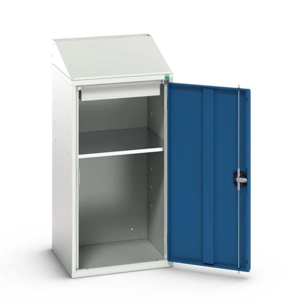 bott verso Economy Pult, mit 1 Fachboden, 1 Schublade, BxTxH: 525 x 550 x 1130 mm