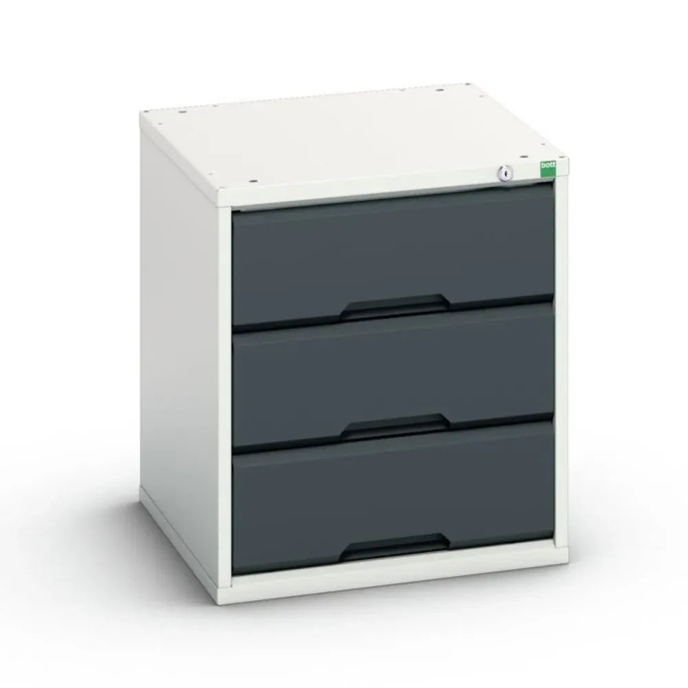 bott verso Schubladenschrank, mit 3 Schubladen, BxTxH: 525 x 550 x 600 mm