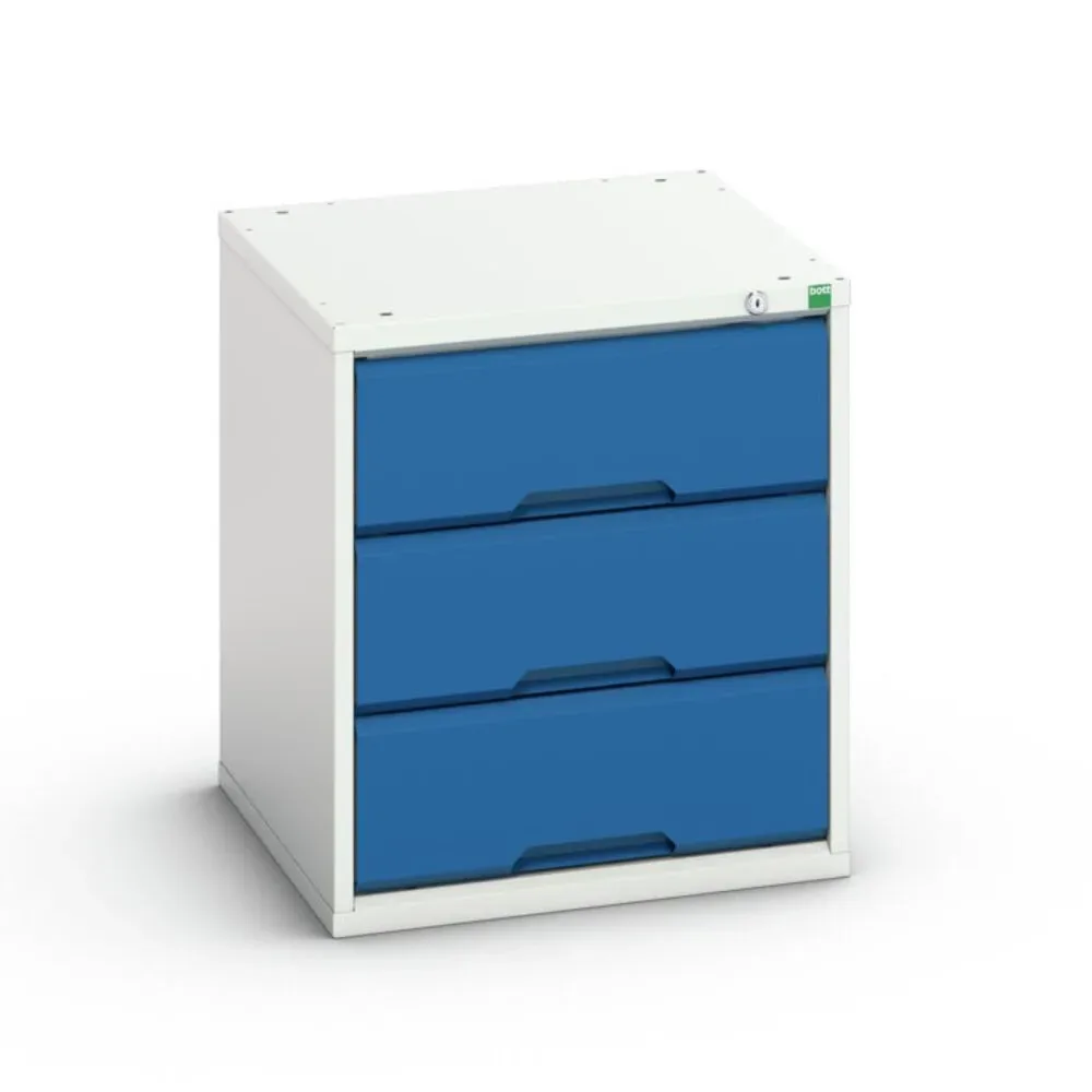 bott verso Schubladenschrank, mit 3 Schubladen, BxTxH: 525 x 550 x 600 mm