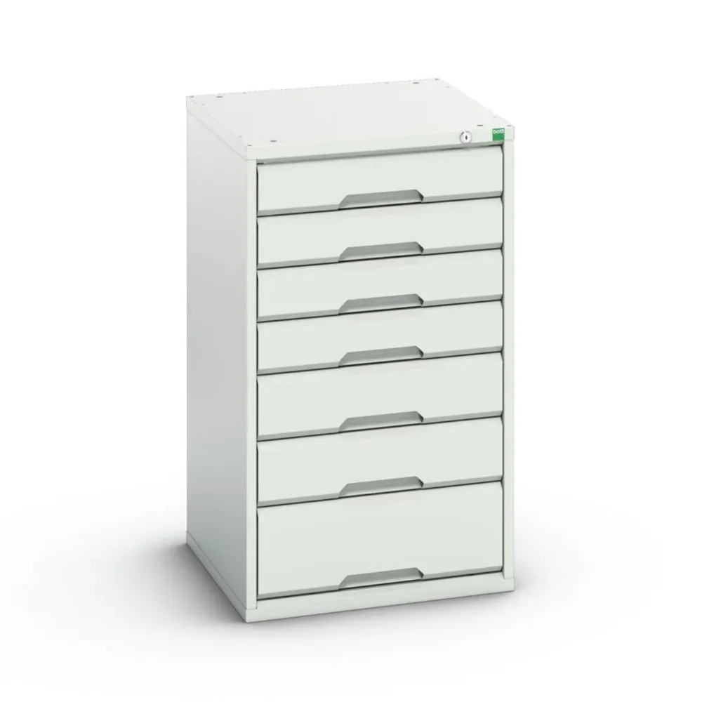 bott verso Schubladenschrank, mit 7 Schubladen, BxTxH: 525 x 550 x 900 mm