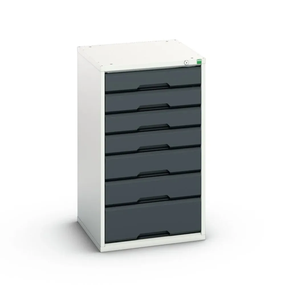 bott verso Schubladenschrank, mit 7 Schubladen, BxTxH: 525 x 550 x 900 mm