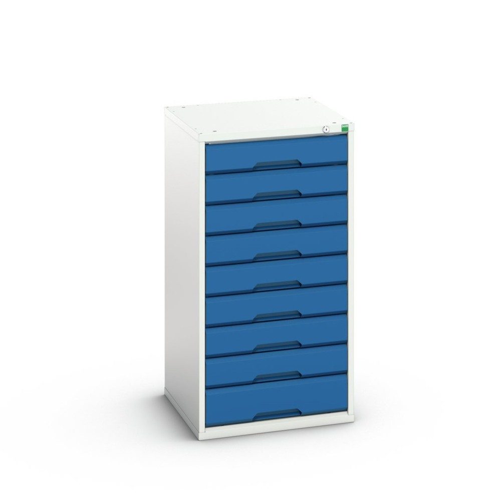 bott verso Schubladenschrank, mit 9 Schubladen, BxTxH: 525 x 550 x 1000 mm