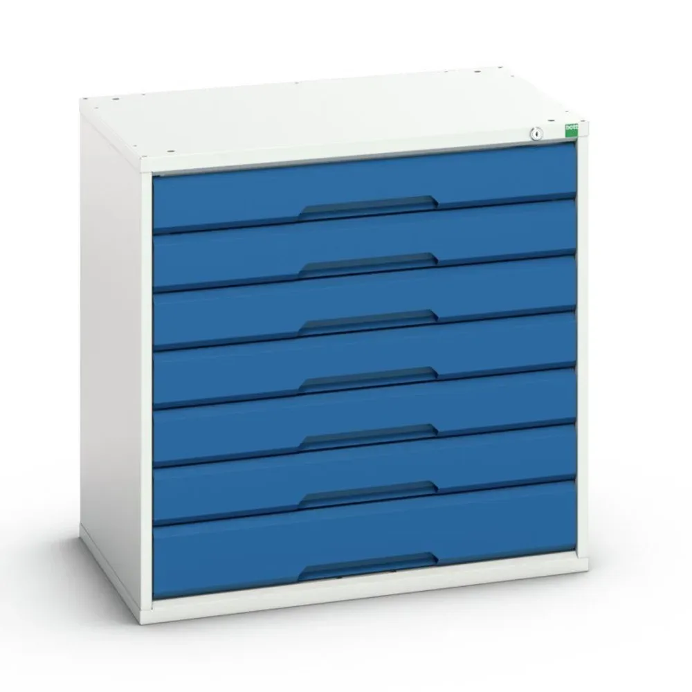 bott verso Schubladenschrank, mit 7 Schubladen, BxTxH: 800 x 550 x 800 mm
