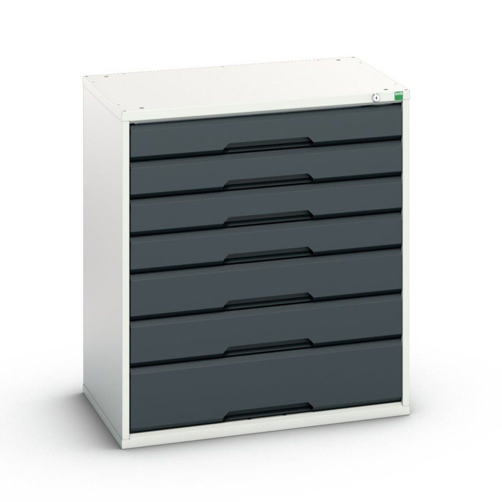 bott verso Schubladenschrank, mit 7 Schubladen, BxTxH: 800 x 550 x 900 mm