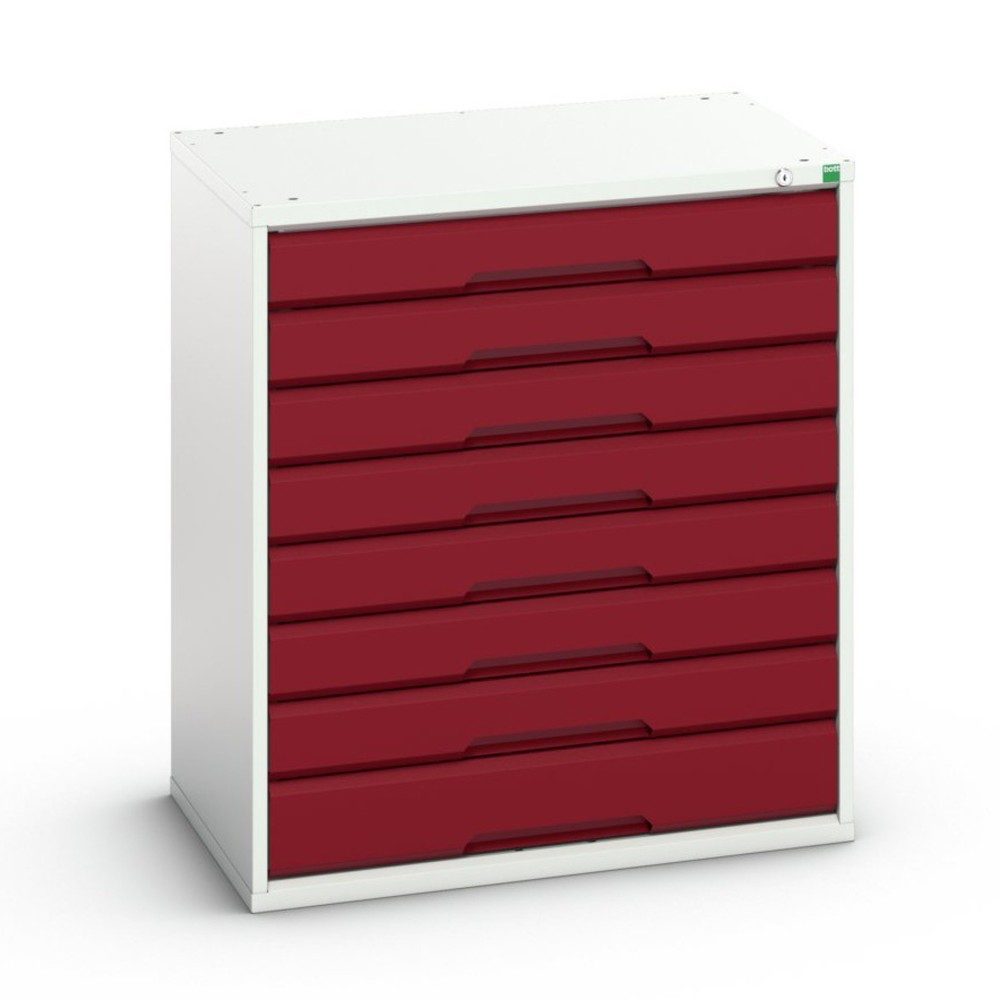 bott verso Schubladenschrank, mit 8 Schubladen, BxTxH: 800 x 550 x 900 mm