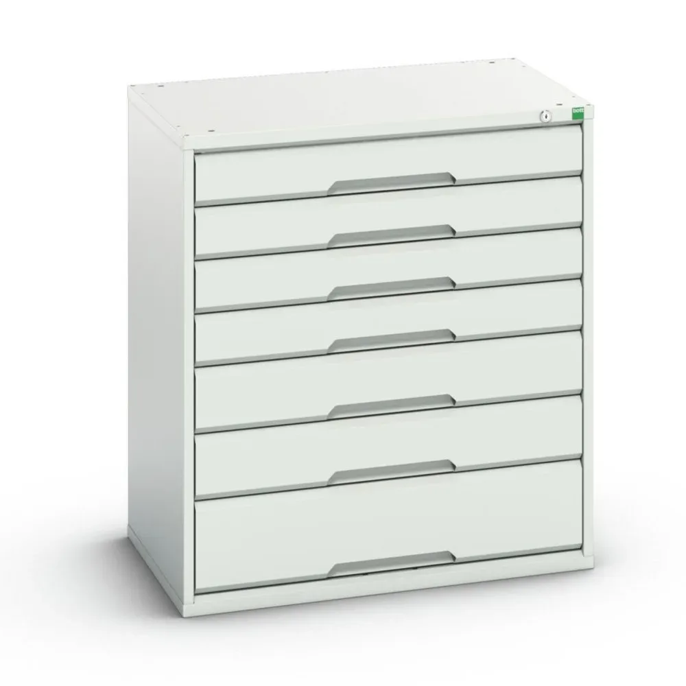 bott verso Schubladenschrank, mit 7 Schubladen, BxTxH: 800 x 550 x 900 mm