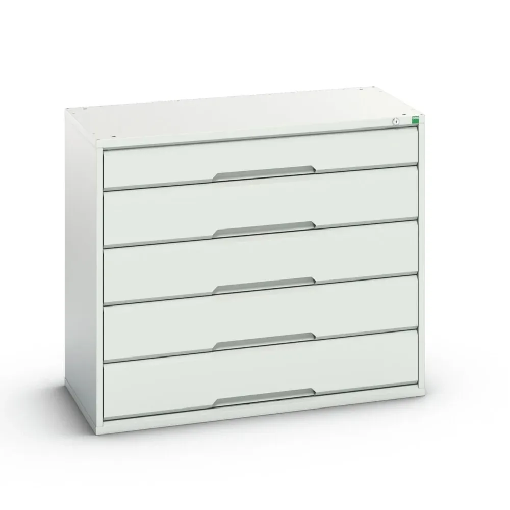 bott verso Schubladenschrank, mit 5 Schubladen, BxTxH: 1050 x 550 x 900 mm
