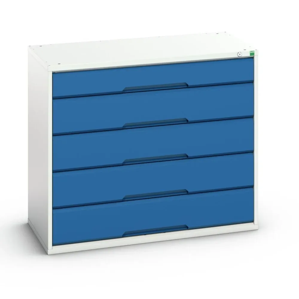 bott verso Schubladenschrank, mit 5 Schubladen, BxTxH: 1050 x 550 x 900 mm
