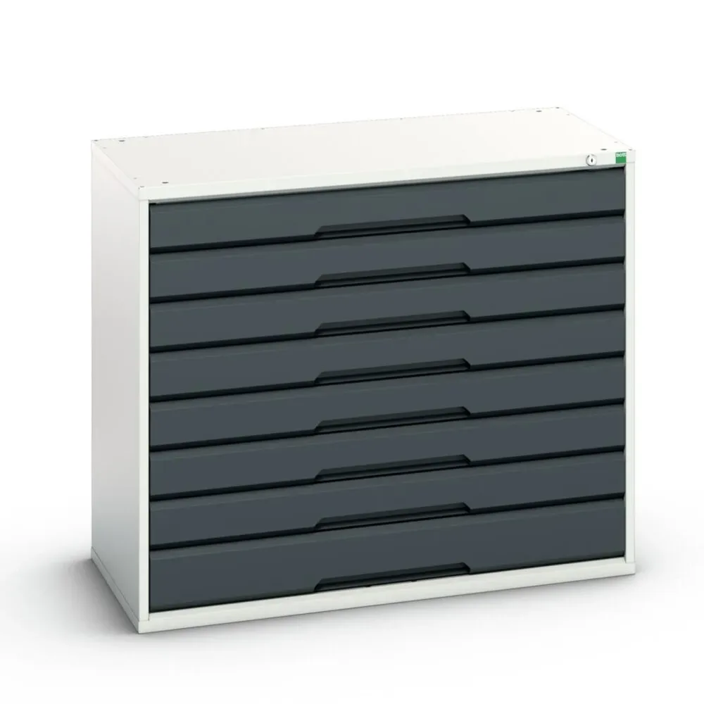bott verso Schubladenschrank, mit 8 Schubladen, BxTxH: 1050 x 550 x 900 mm
