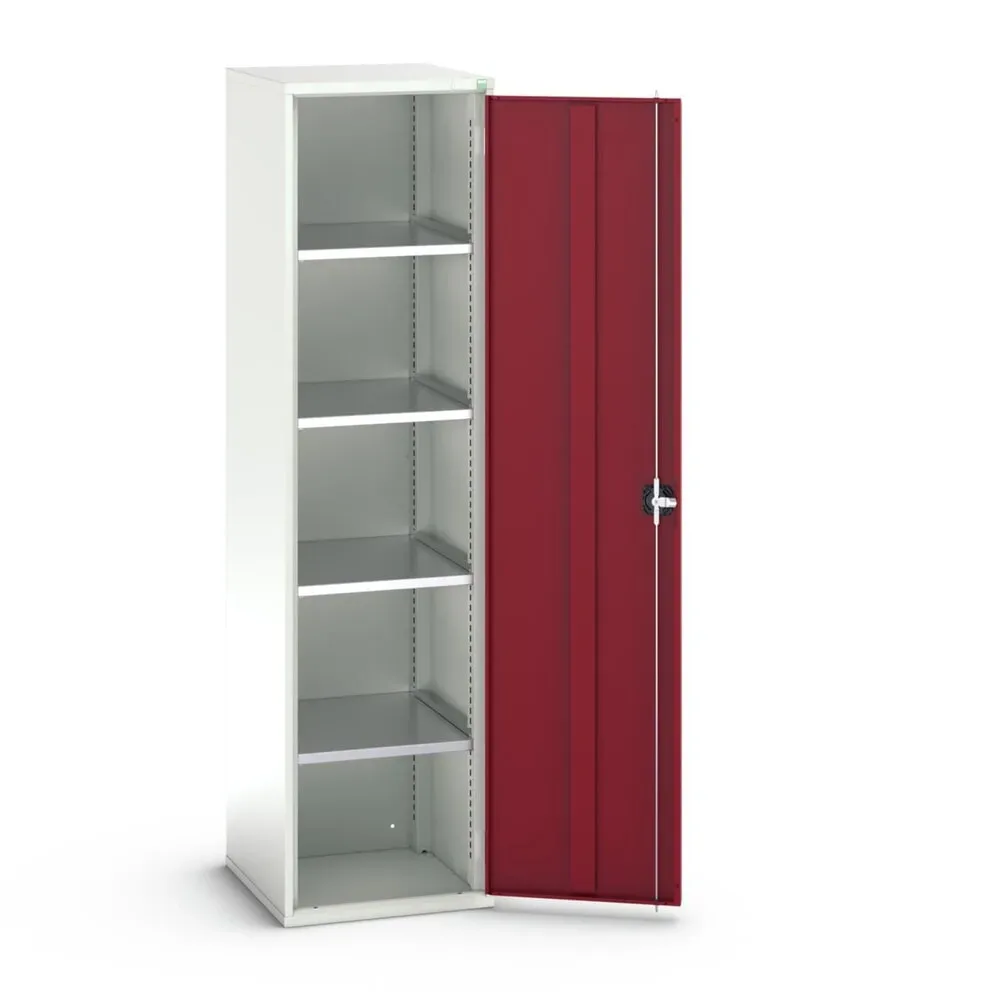 bott verso Flügeltürschrank, mit 4 Fachböden, BxTxH: 525 x 550 x 2000 mm