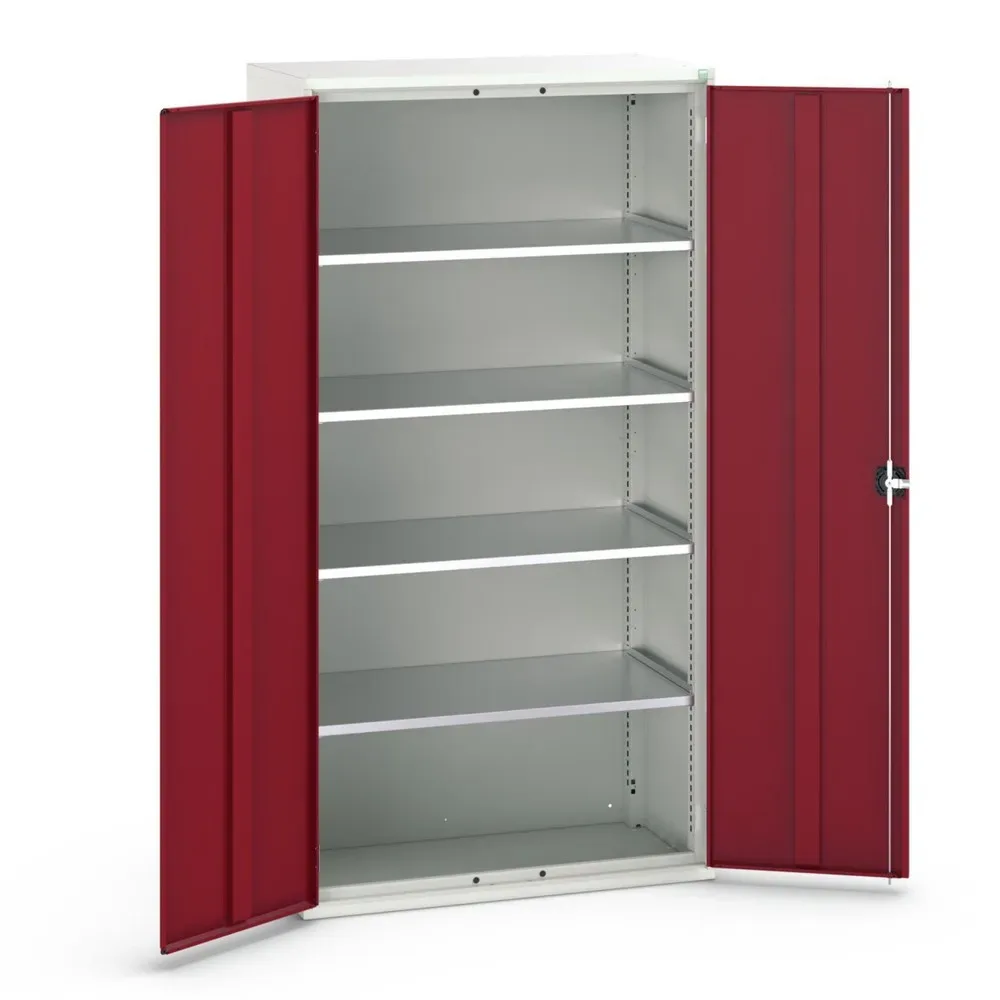 bott verso Flügeltürschrank, mit 4 Fachböden, BxTxH: 1050 x550 x 2000 mm