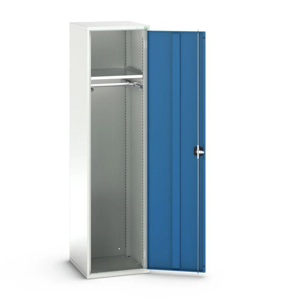 bott verso Kleiderspind, mit 1 Fachboden und 1 Kleiderstange, BxTxH: 525 mm x 550 mm x 2000 mm
