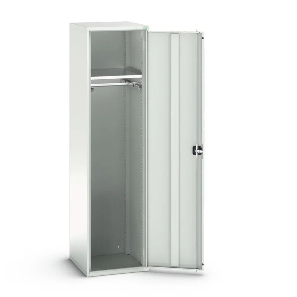 bott verso Kleiderspind, mit 1 Fachboden und 1 Kleiderstange, BxTxH: 525 mm x 550 mm x 2000 mm
