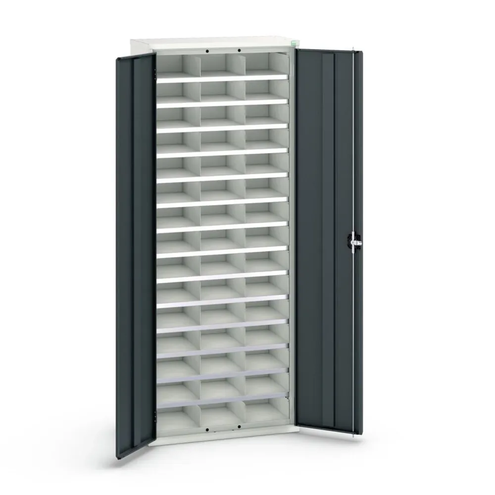 bott verso Fächerschrank, mit 45 Abteilen, BxTxH: 800 x 350 x 2000 mm