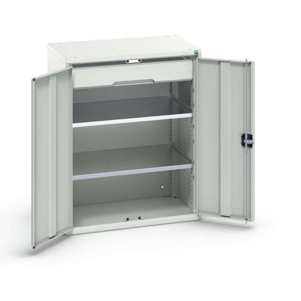 bott verso Beistellschrank mit Schubladen, mit 2 Fachböden und 1 Schublade, BxTxH: 800 x 550 x 1000 mm