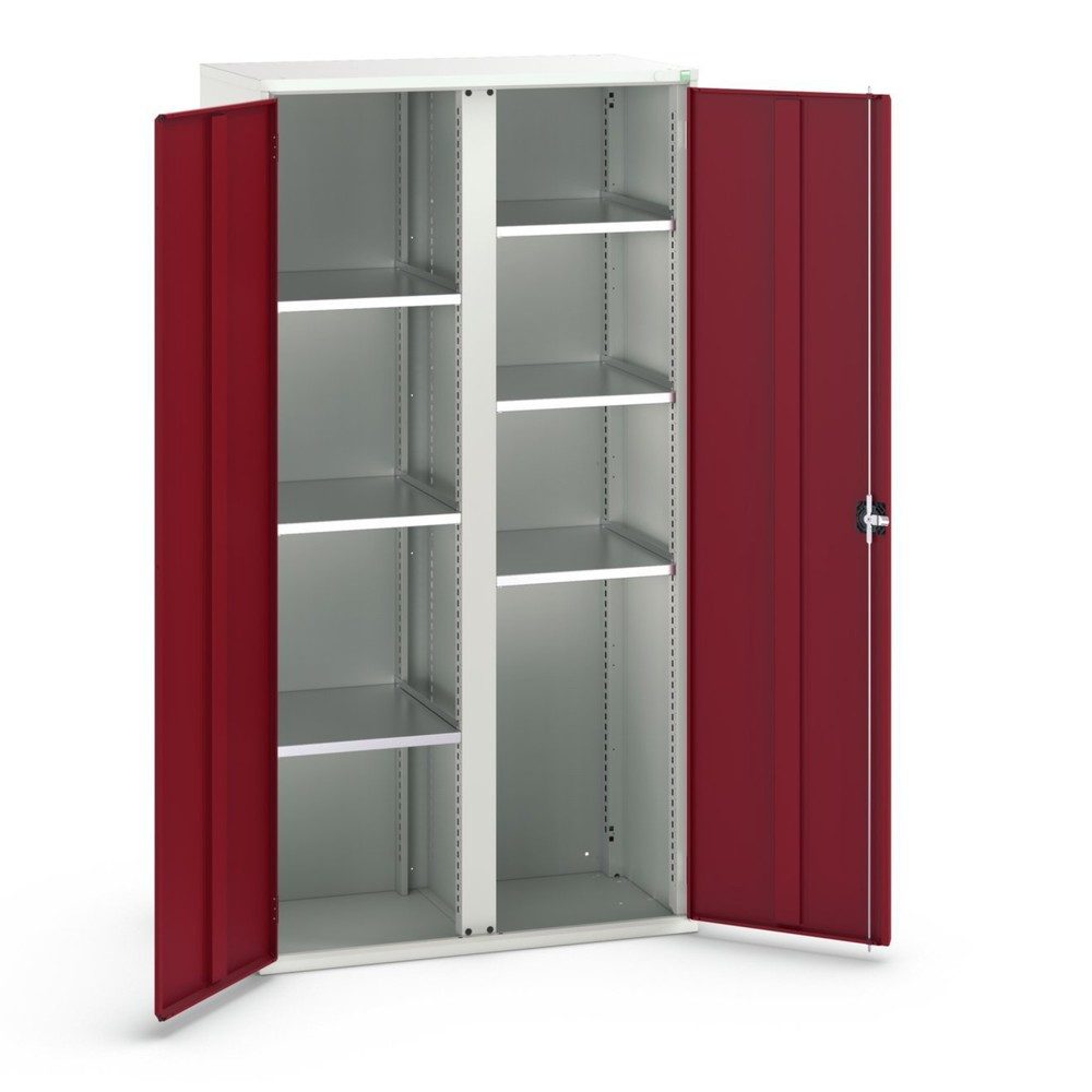 bott verso Flügeltürschrank, mit 6 Fachböden, BxTxH: 1050 x550 x 2000 mm