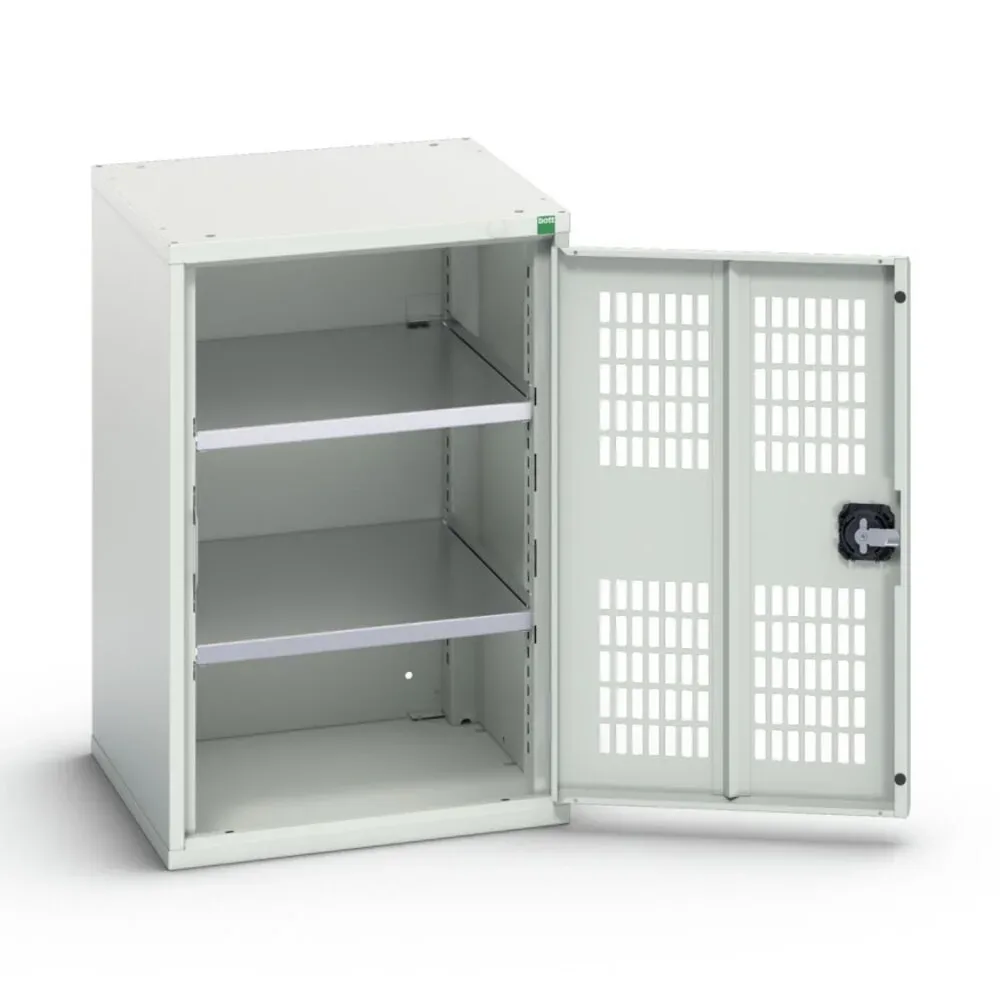 bott verso Flügeltürschrank mit Belüftung, mit 2 Fachböden, BxTxH: 525 x 550 x 800 mm