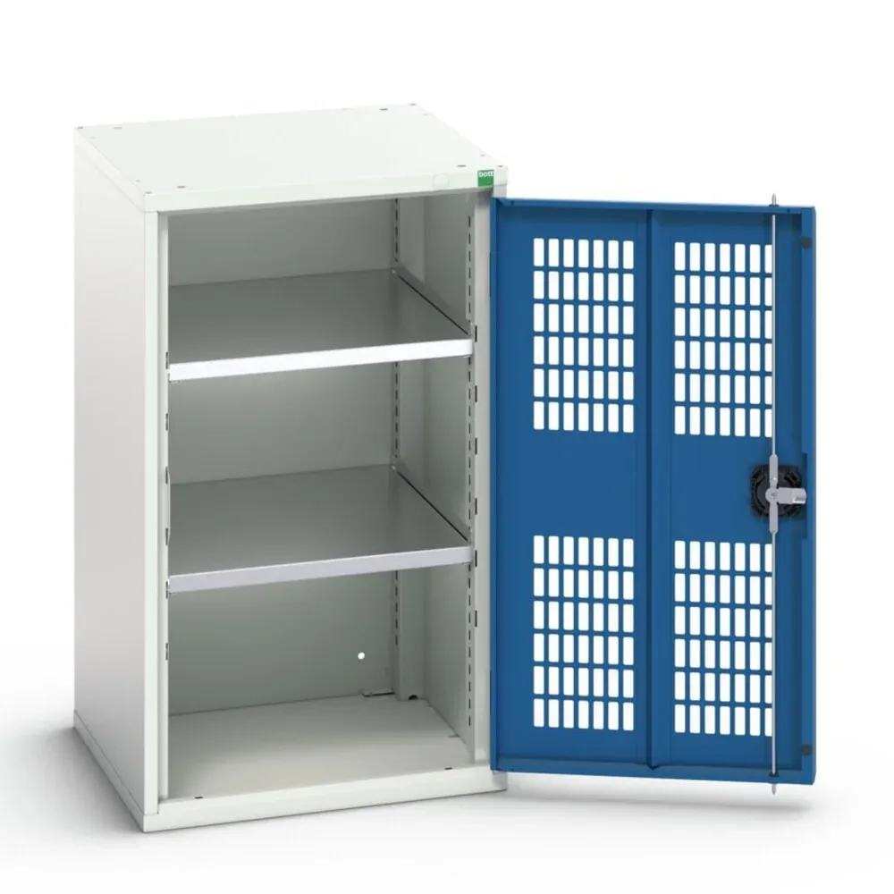 bott verso Flügeltürschrank mit Belüftung, mit 2 Fachböden, BxTxH: 525 x 550 x 900 mm